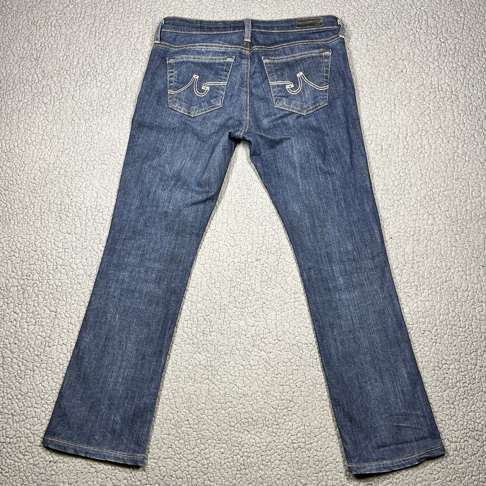 Adriano Goldschmied AG The Ballad Slim Boot Denim Jeans Dark Wash Womens 29R - Picture 3 of 11